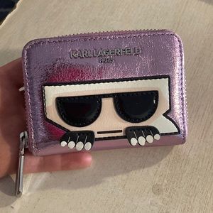 Karllagerfeld accordion wallet